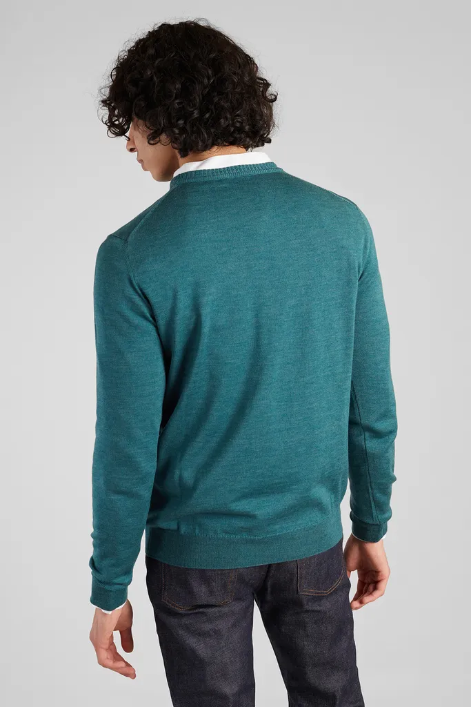 Pull col rond en laine mérinos L'Exception Paris