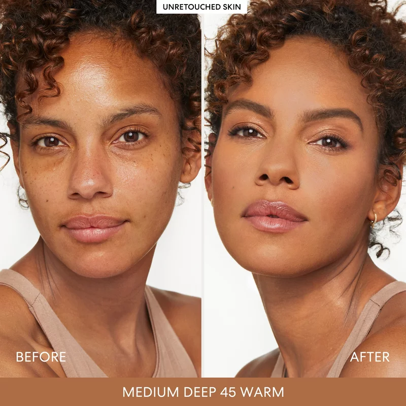 bareMinerals BarePro 16hr Skin-Perfecting Powder Foundation 8 gr. - Medium Deep 45 Warm