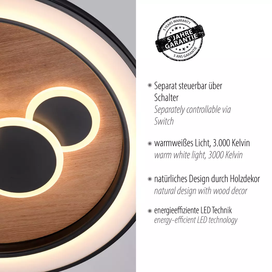LED-Deckenleuchte Eliza
