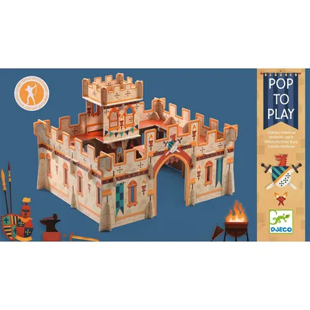 Djeco Pop to play: Ritterburg