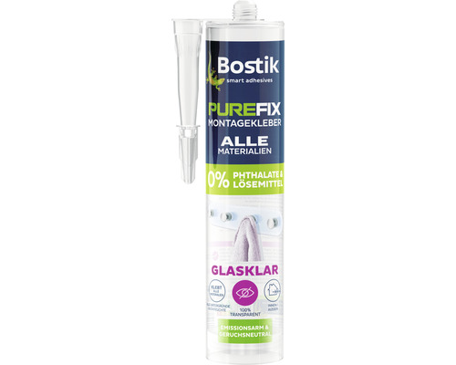 PUREFIX Kristalheldere Montagelijm, Transparant, 300 g