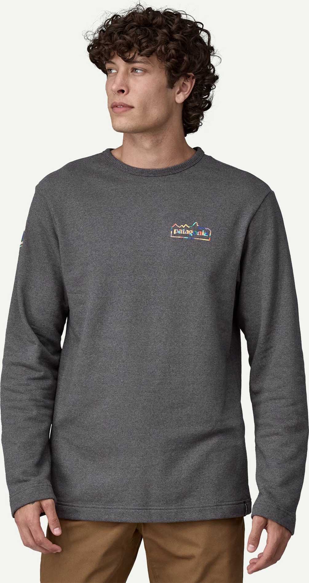 LW Unity Fitz Wildrise Crewneck Herre Ink Black