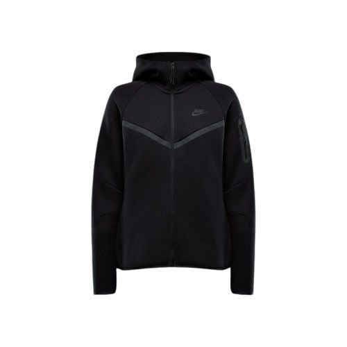 Nike Sweat à Capuche Tech Fleece FZ Coupe-Vent - Noir Femme