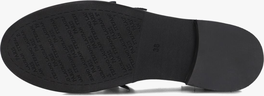zwarte stefano lauran loafers 12091