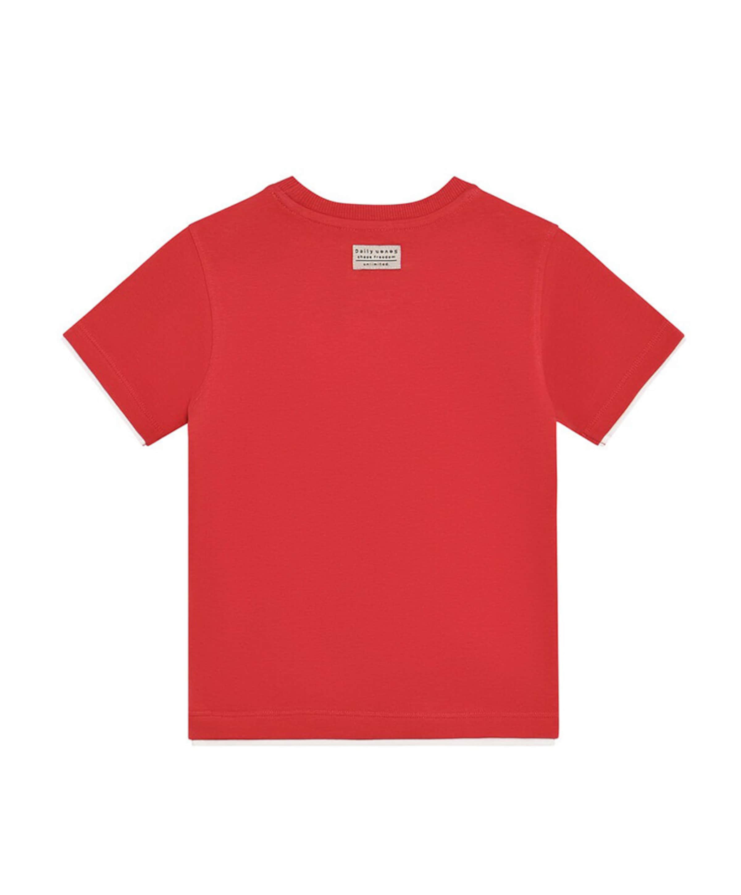 Daily7 Jongens T-shirt rood