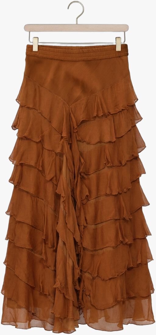 bruine mes demoiselles maxirok cherry
