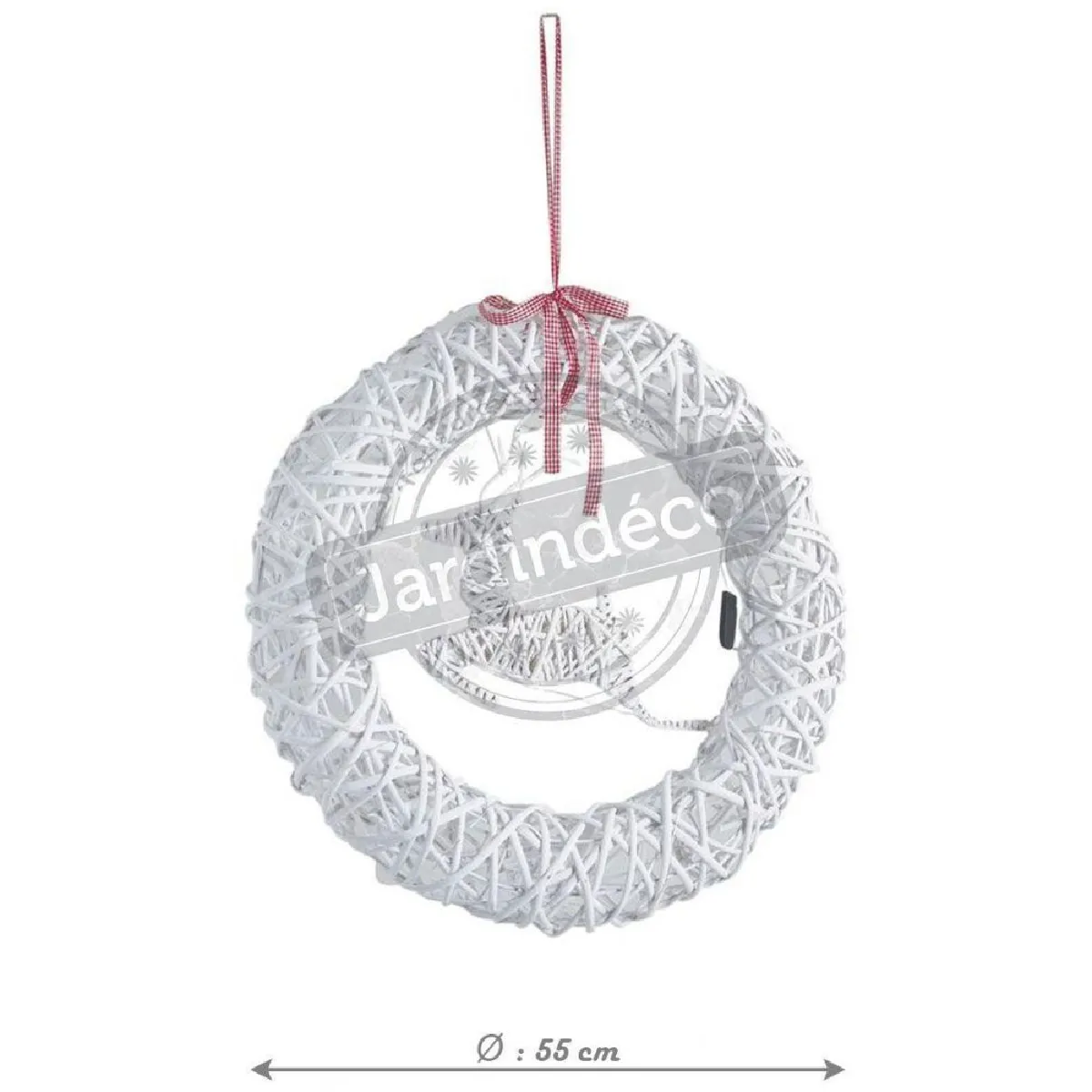 Aubry Gaspard Couronne Cerf avec LEDs