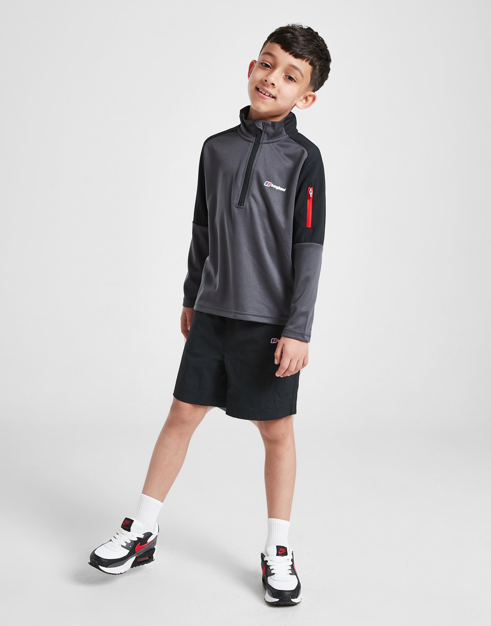 Berghaus Ensemble Haut Zippé/Short Trek Enfant