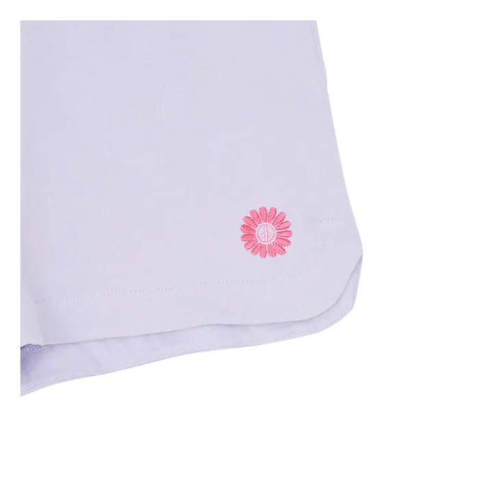Hundred Pieces Short Coton Bio | Lilas