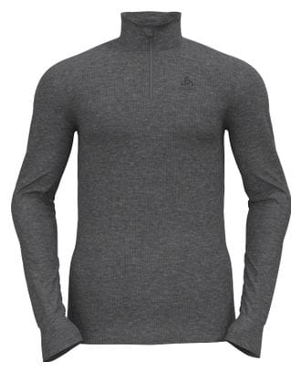 Maillot Manches Longues 1/2 Zip Odlo Active Warm Eco Gris