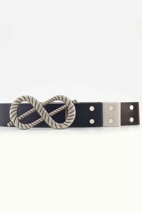 Wechsel-Gürtelschnalle, Metallic,  Laurasøn-Knoten