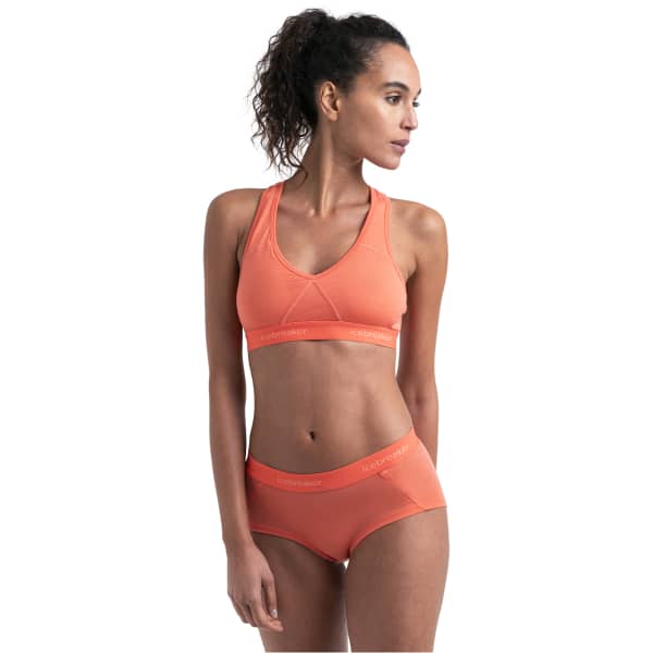 Brassière running ICEBREAKER W SPRITE RACERBACK BRA TANG