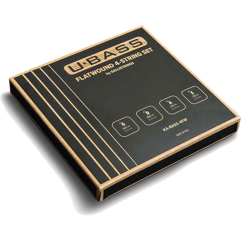Galli Strings KA-BASS-4FW flatwound snarenset voor bas ukelele