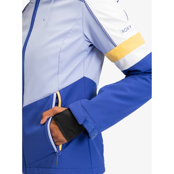 Veste de ski ROXY PEAK CHIC SOFTSHELL JK EASTER EGG EASTER EGG