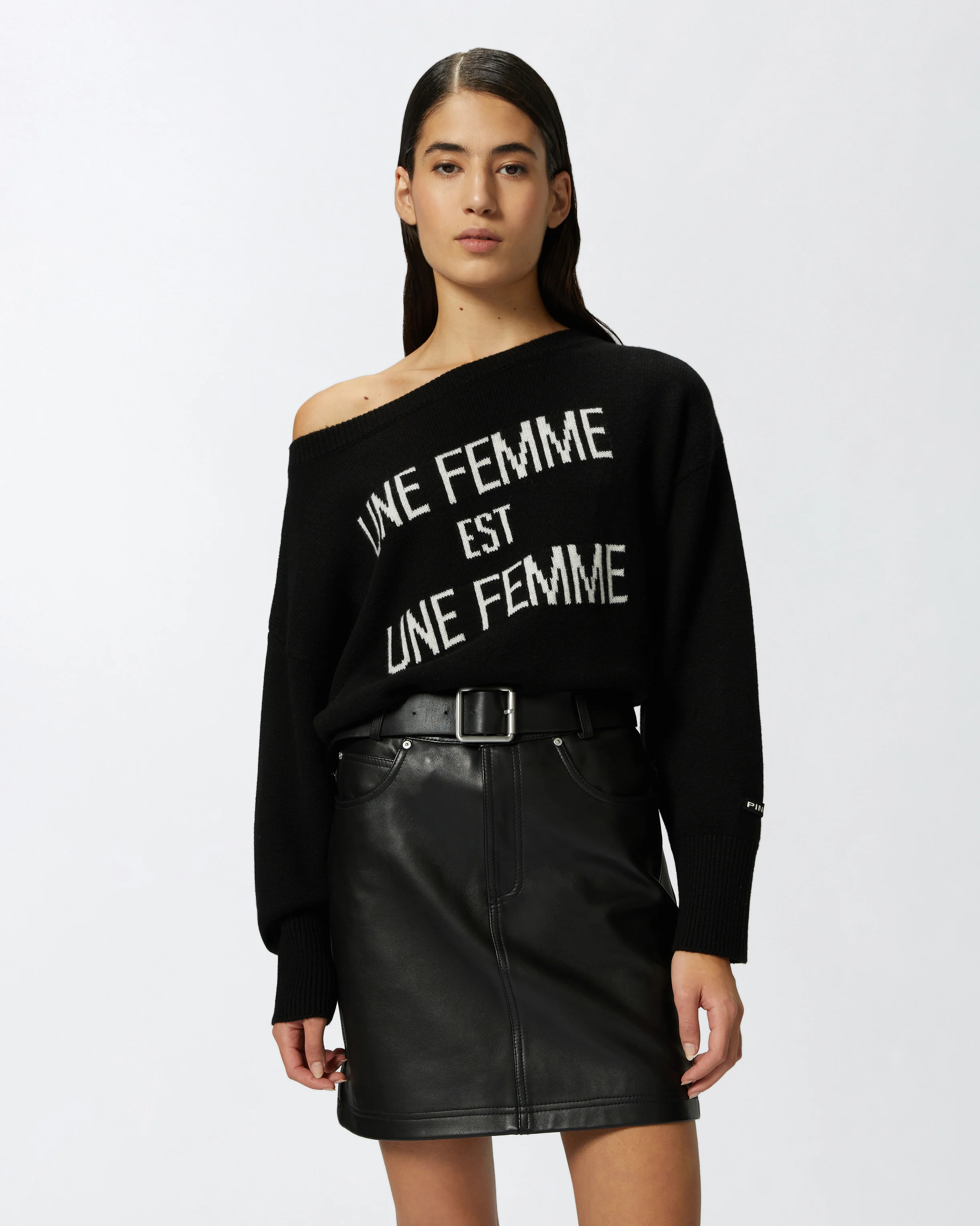 Une femme wool boat pullover | Multicolore