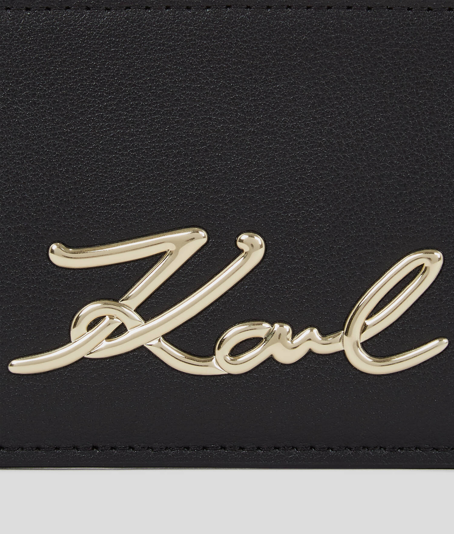 PORTE-CARTES KARL SIGNATURE AVEC SANGLE