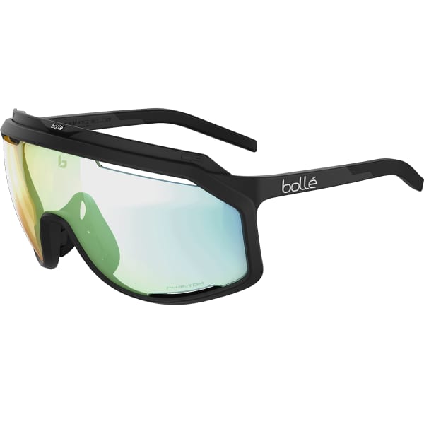 Lunette vélo BOLLE CHRONOSHIELD BLACK MATTE PHANTOM CLEAR GREEN PHOTOCHROMIC
