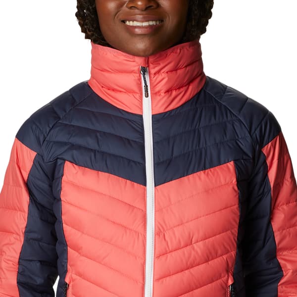 Doudoune randonnée COLUMBIA POWDER LITE BLOCKED II BLUSH PINK NOCTURNA