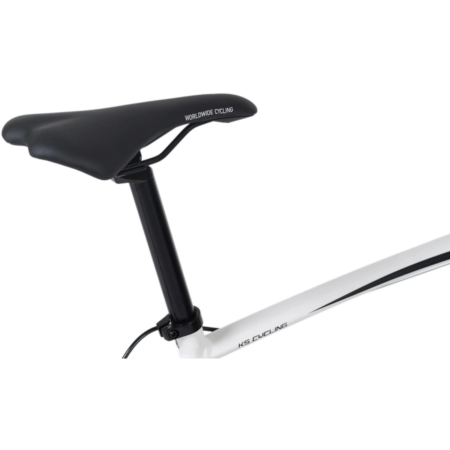 KS Cycling Rennrad 28 Zoll Imperious weiß-schwarz weiß