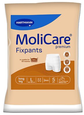MOLICARE Premium Fixpants longleg<br>5 Stück, Beutel, L