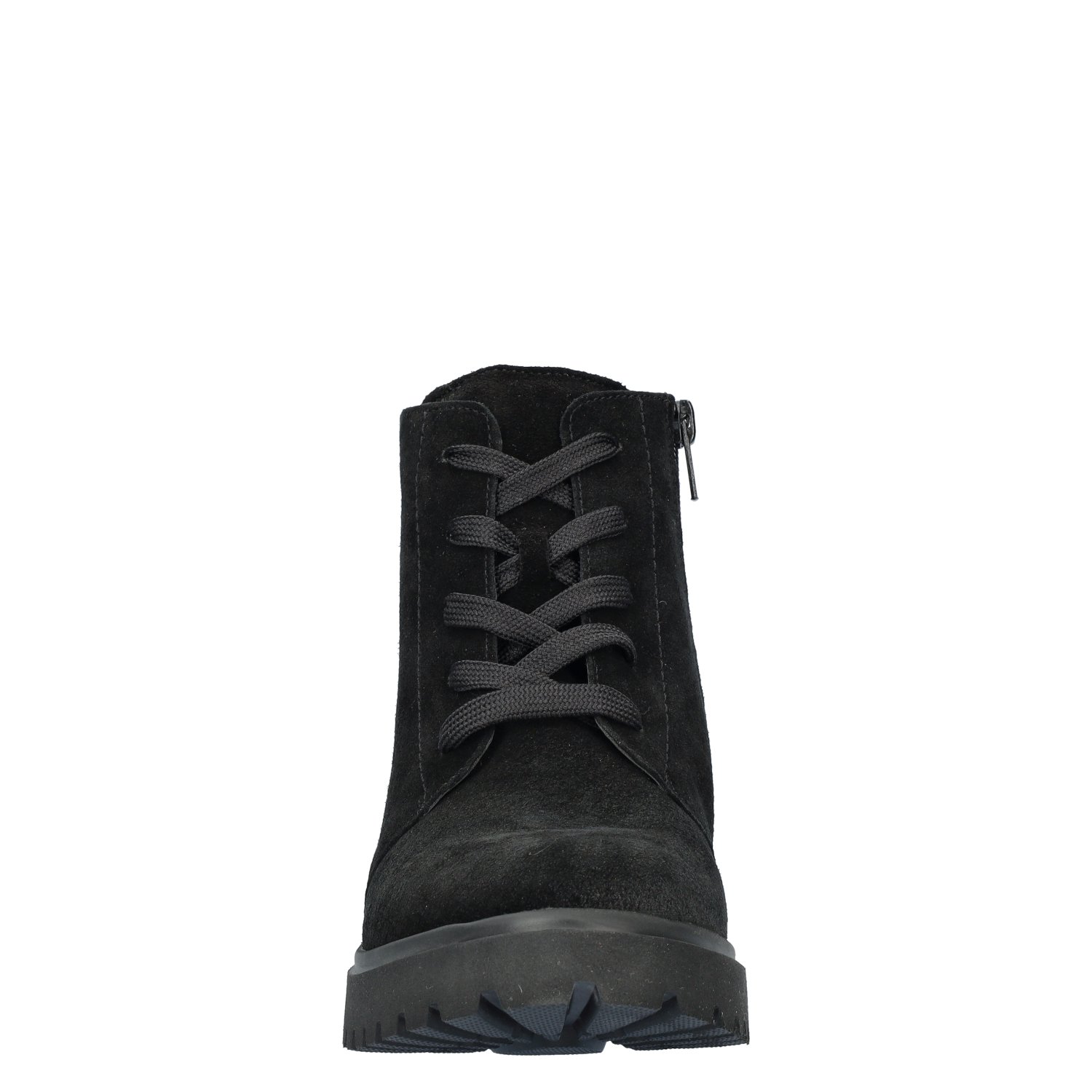 Luise dames veterboot Waldläufer Zwart
