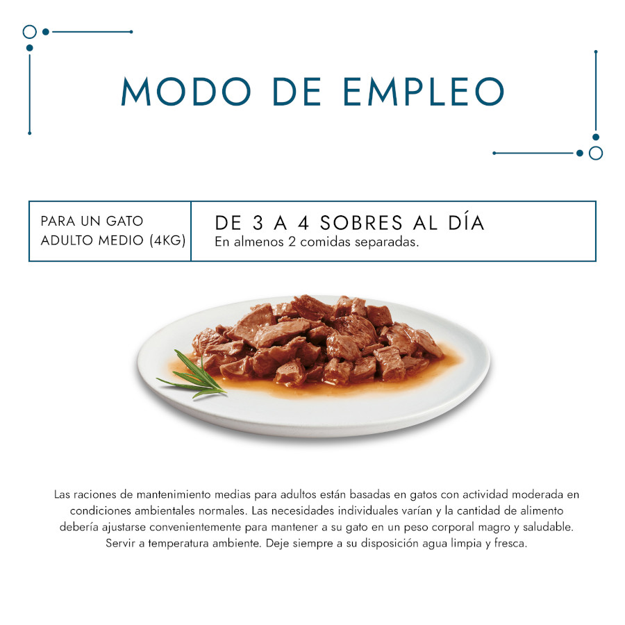 Sachê de Filés de Carne Gourmet Perle em Molho para Gatos