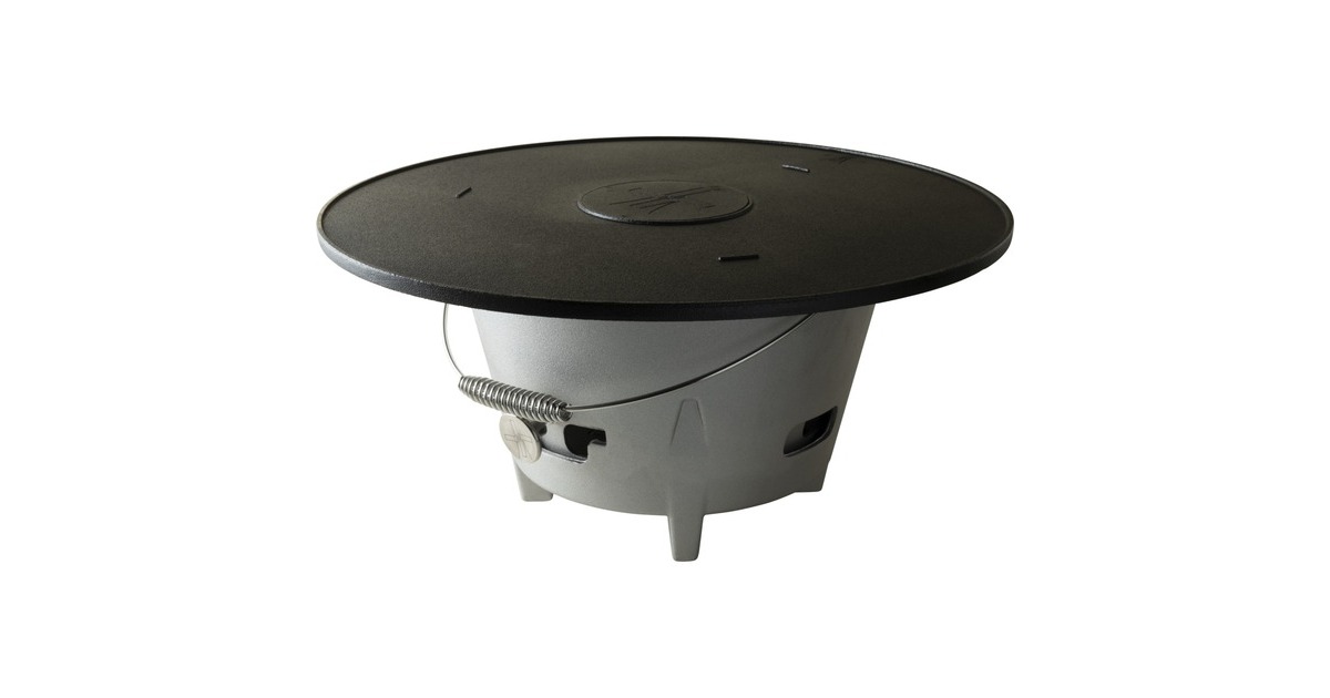 The WindmillPlancha grillplaat  (Zwart, 75 cm)