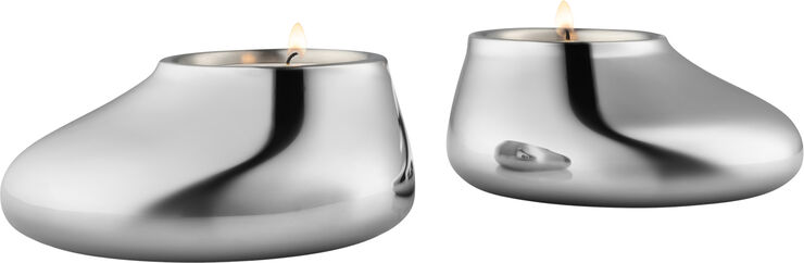 Eva Solo Mellow Fyrfadsstage 2 stk. Steel