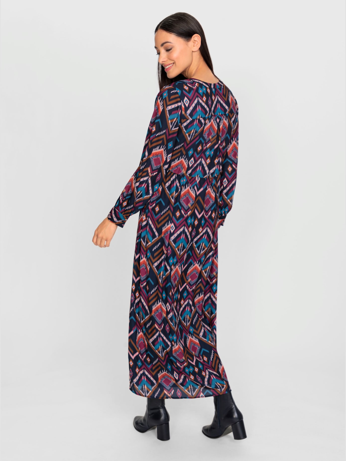 Robe imprimée motif imprimé exclusif