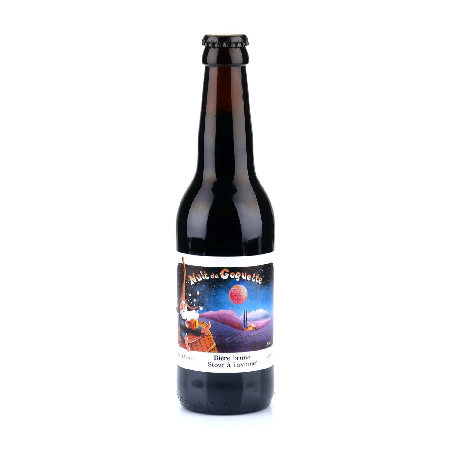 Nuit de Goguette - bière noire du Languedoc bio 4.3%