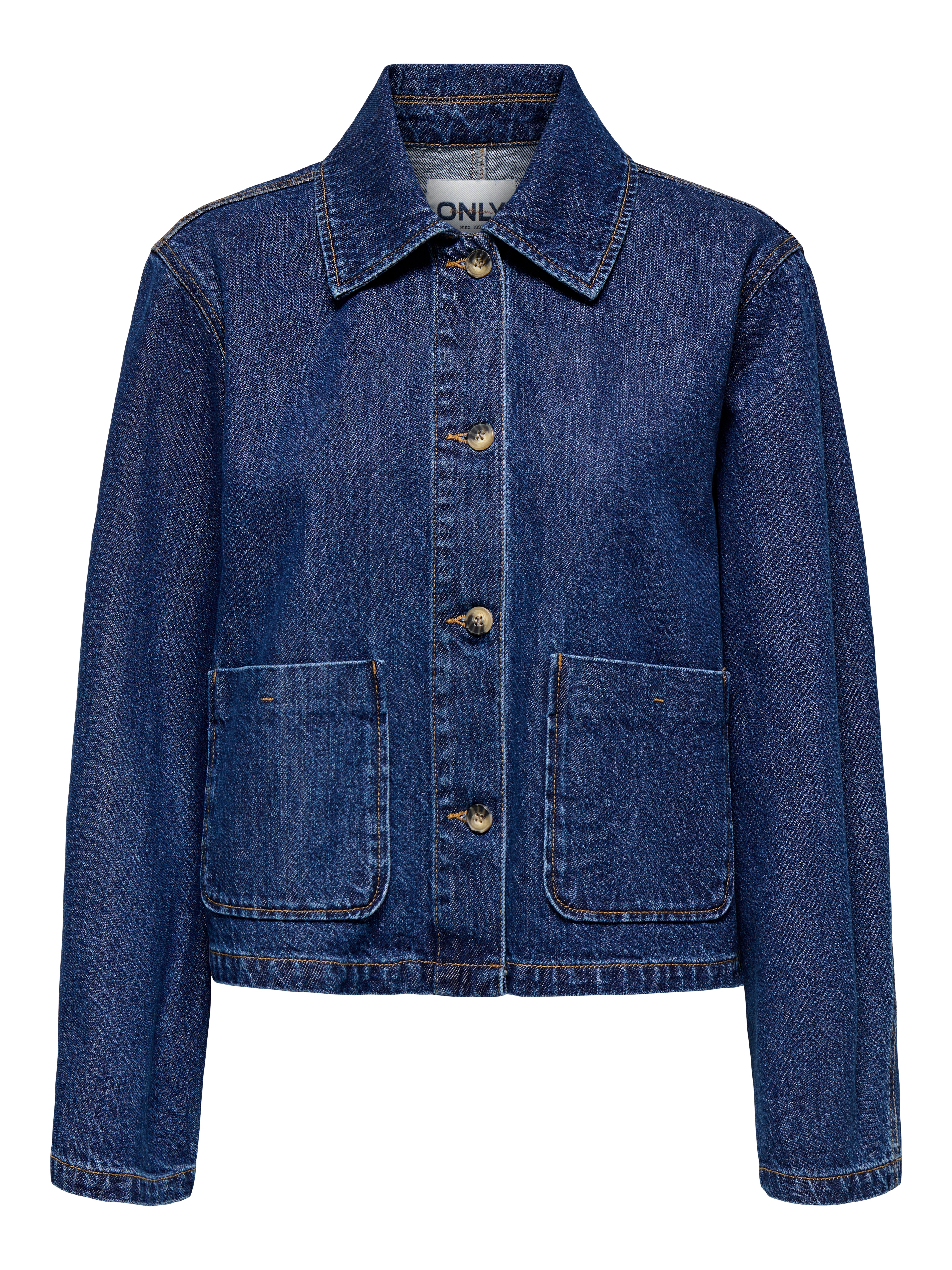 ONLLERIN Jeansjacke Dark Blue Denim