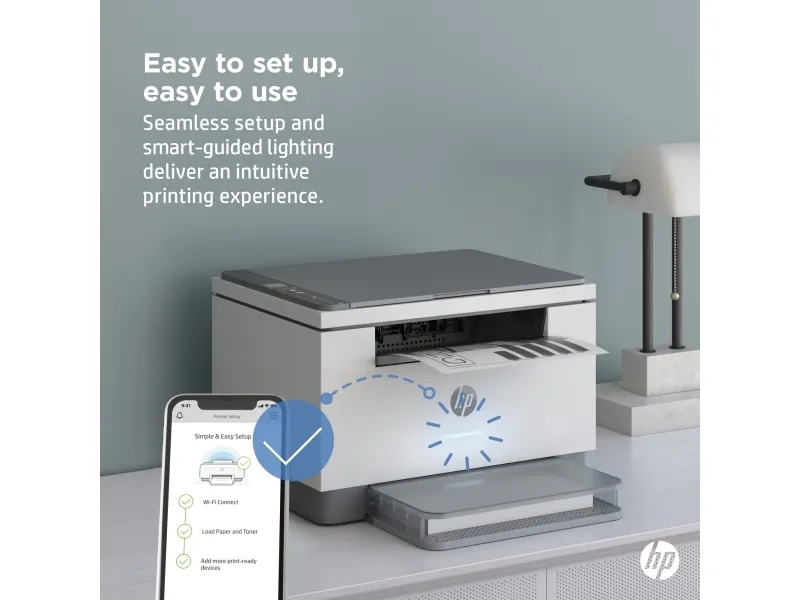 HP LaserJet MFP M234dw - Multifunktionsprinter - S/H - laser - Legal (216 x 356 mm) (original) - Legal (medie) - op til 29 spm (kopiering) - op til 29 spm (udskriver) - 150 ark - USB 2.0, LAN, Wi-Fi(n) - lys basalt