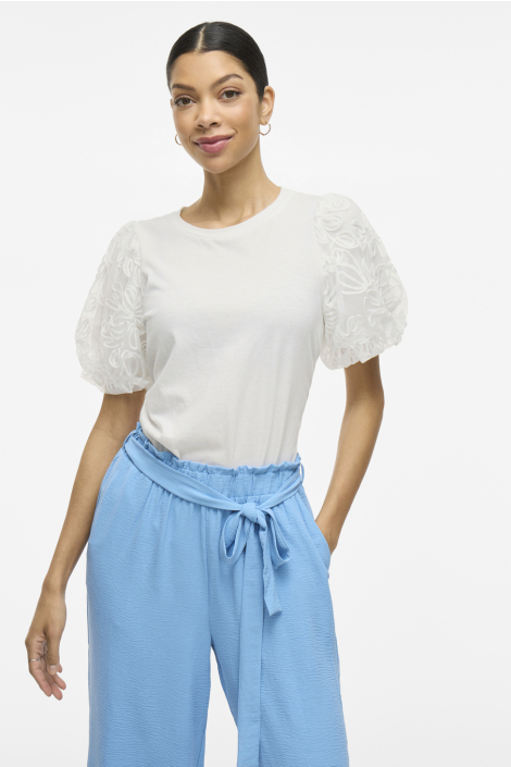 Vila witte dames t-shirt