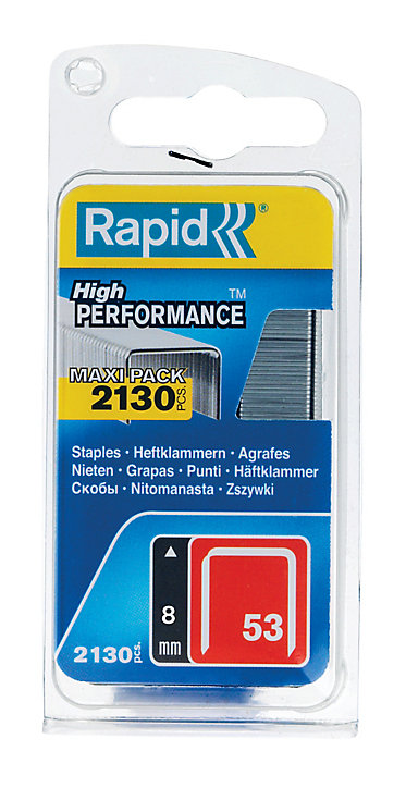 Agrafes Rapid n°53 8 mm, 2130 pièces