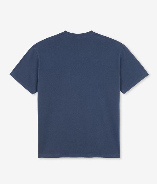 Polar Dead Flowers T-Shirt (grey blue)