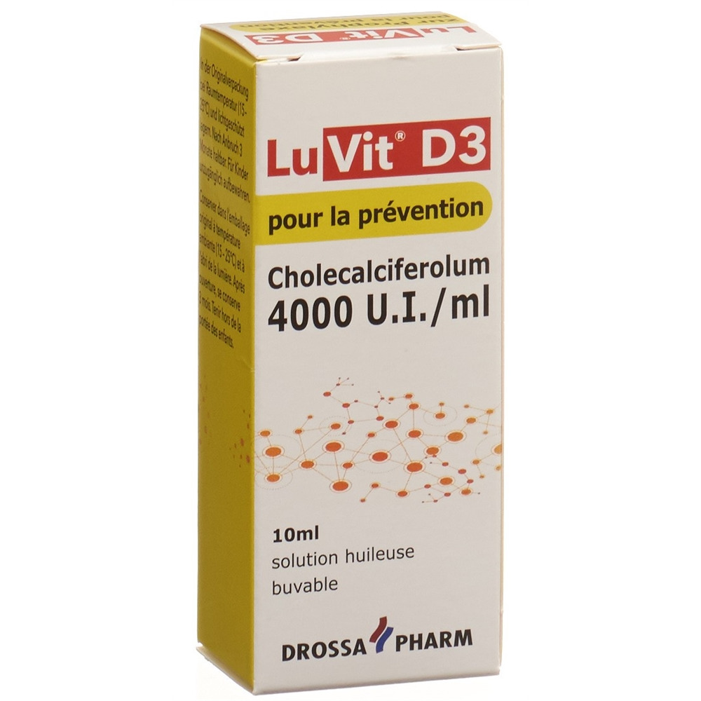 LUVIT Cholecalciferolum ölige Lösung Lös 4000 IE/ml zur Prophylaxe Fl 10 ml