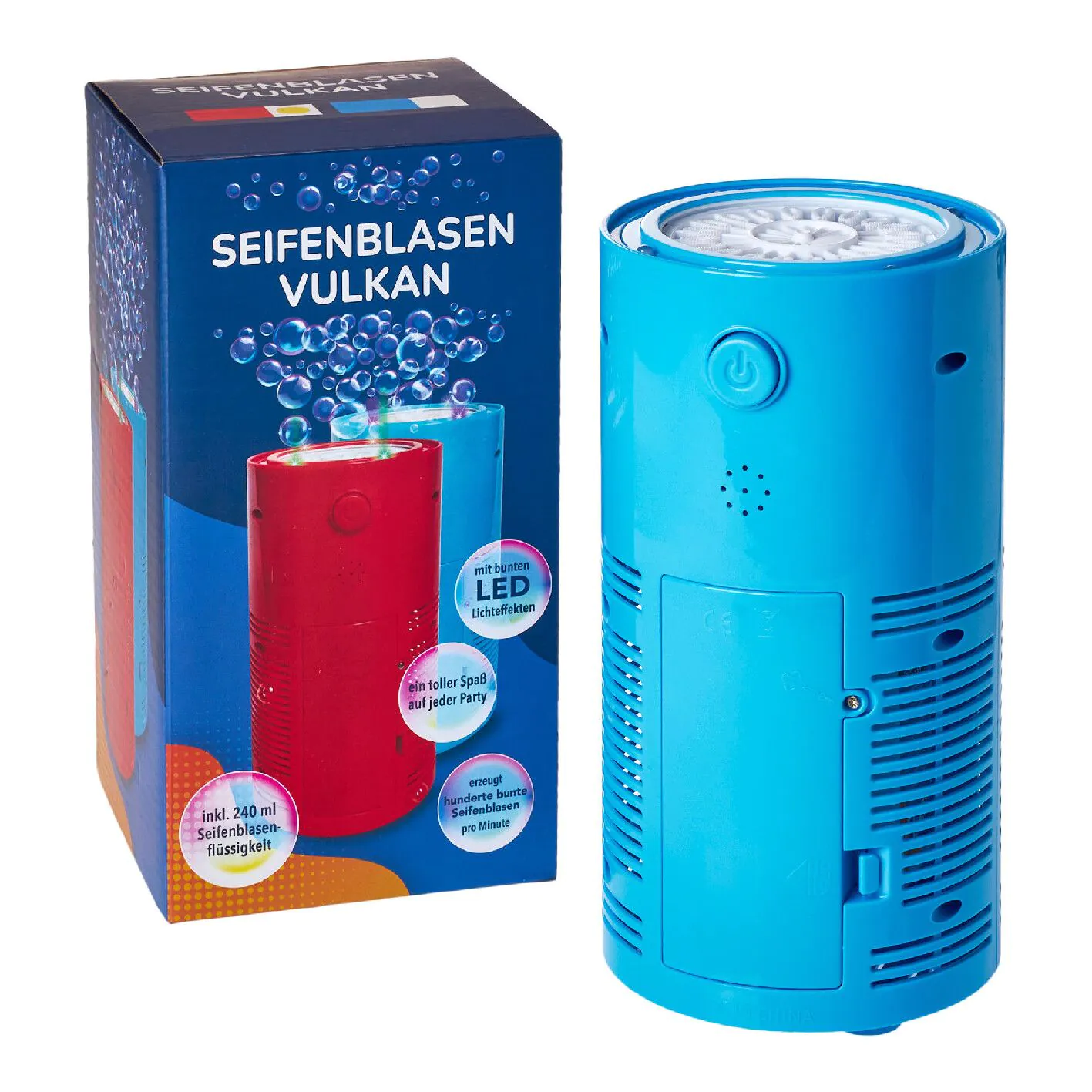Seifenblasen-Säule, blau