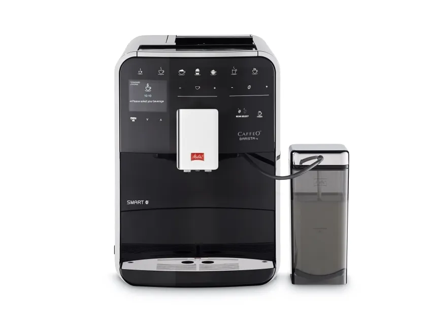 Melitta F850-102, Espressomaskine, 1,8 L, Malet kaffe, 1450 W, Sort