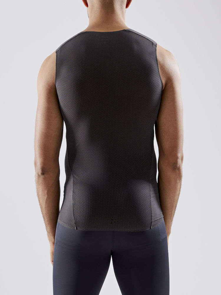 Craft Pro Dry Nanoweight Ondershirt Zonder Mouwen Zwart Heren