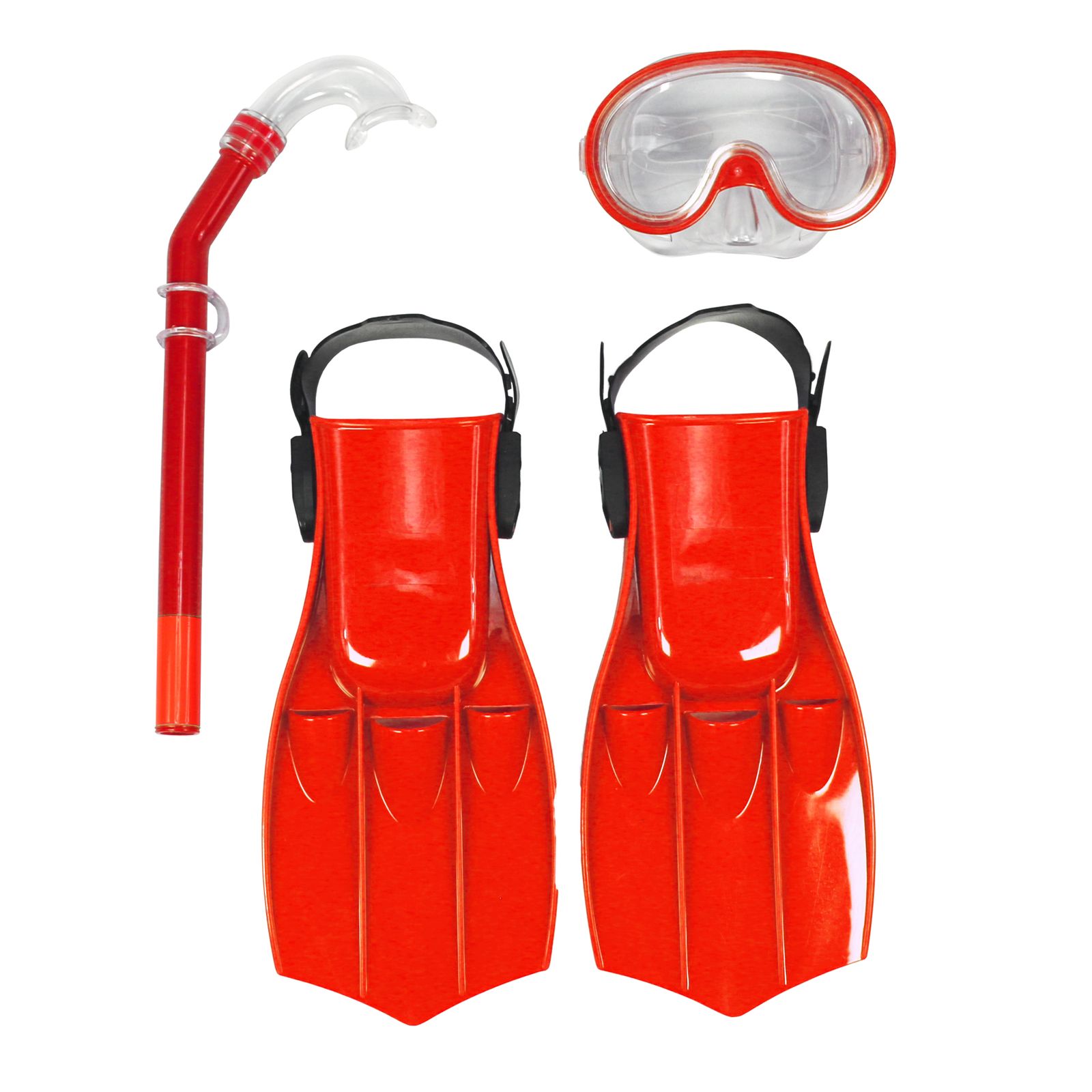 Tauchset (3-teilig) SHARKY Gr. 27-30, rot
