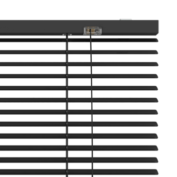 KARWEI aluminium jaloezie 25 mm matzwart (kleurnr. 320) 80x250 cm (bxh)