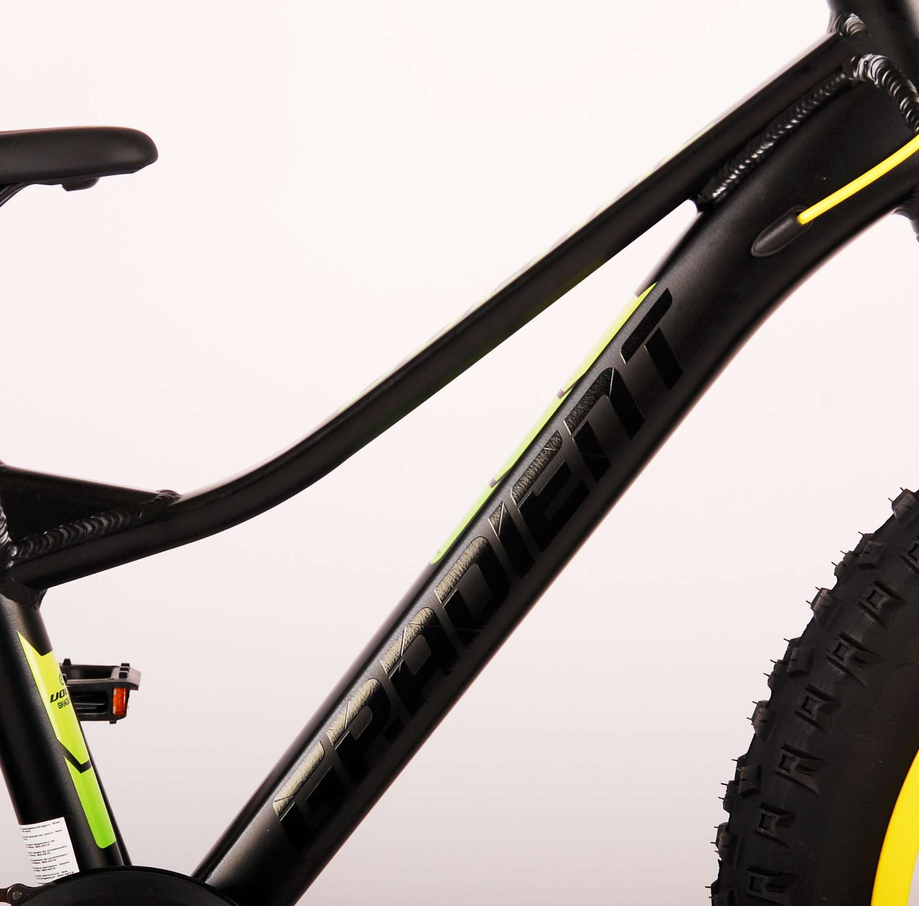 Kinderfahrrad Gradient 20 Zoll Jungen 6G Scheibenbremse Schwarz Grün