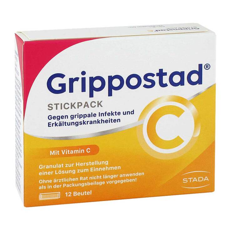 Grippostad C Stickpack bei Erkältung, 12 St