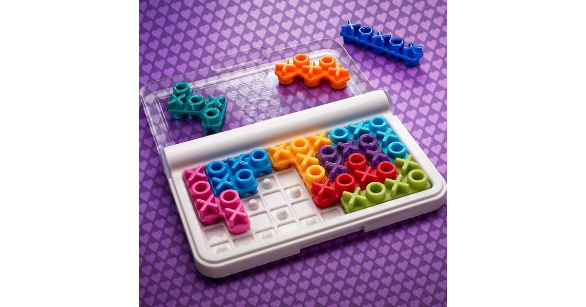SmartGamesIQ XOXO Denkspel  (Nederlands, 1 speler, Vanaf 6 jaar, 120 opdrachten)