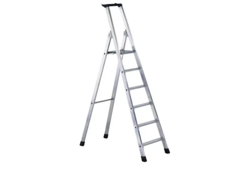 Trappestige aluminium 6 trin 1,26 m