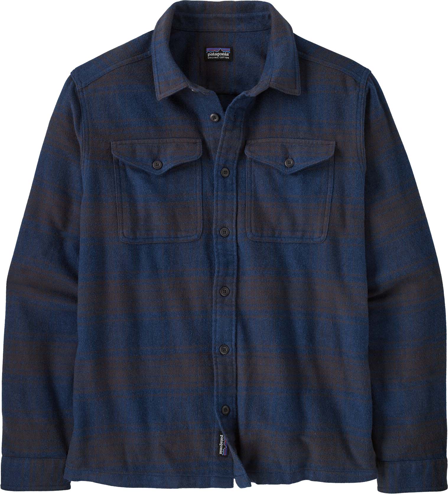 Fjord Flannel Shirt Herre Cascade: Tidepool Blue