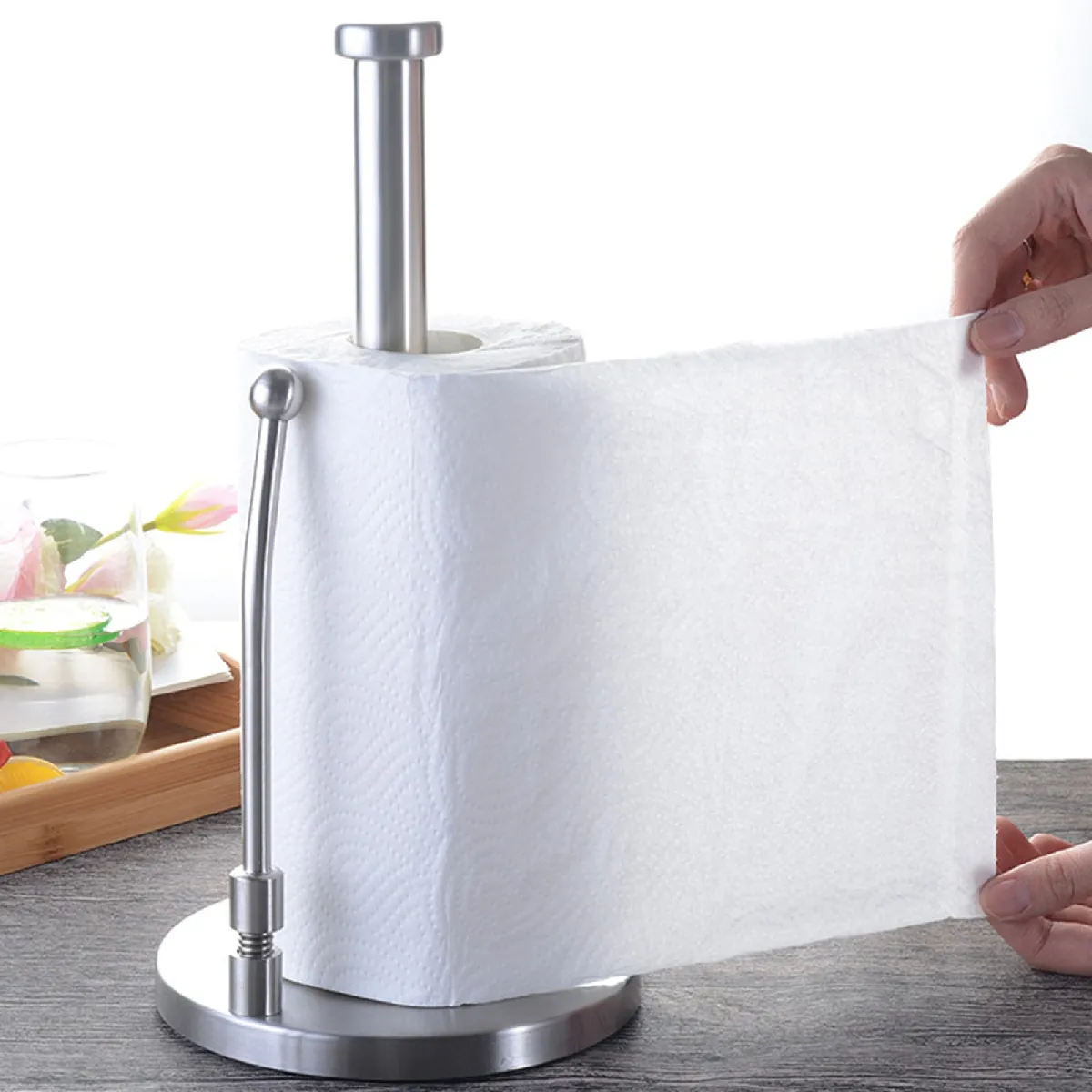 Universal Porte-Mouchoirs Acier Inoxydable