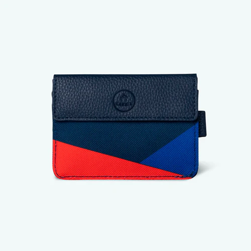 Porte-cartes Panthéon bleu marine