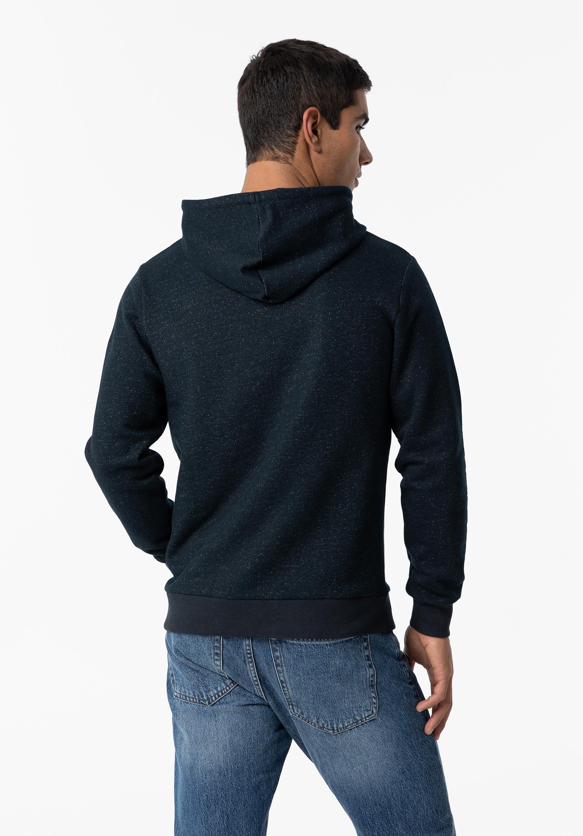 Hoodie com Bordado Frontal