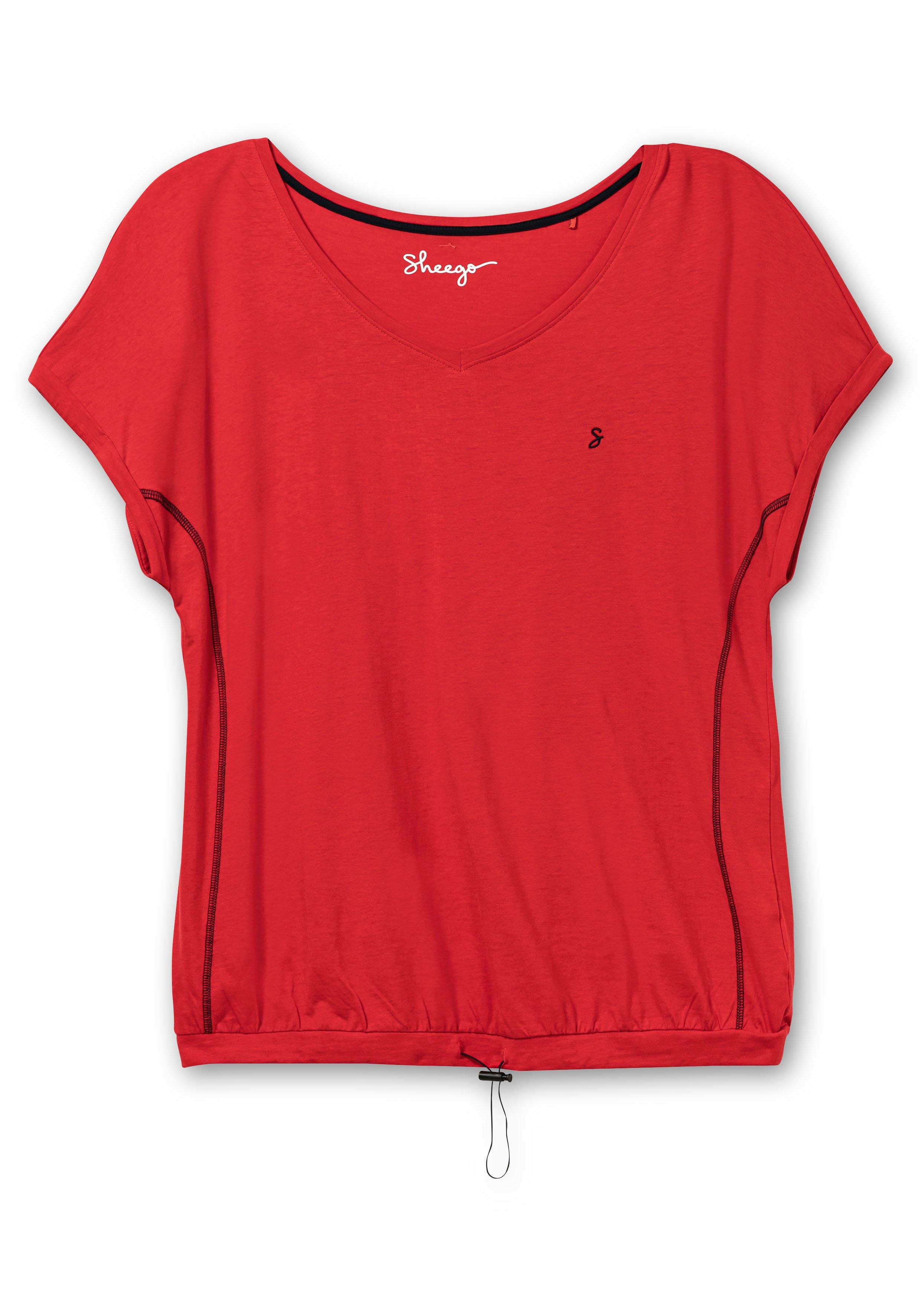 Relaxshirt mit elastischem Saumbund